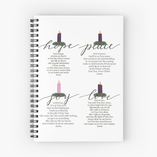 Item preview, Advent Prayers designed and sold by ManyBlessings.