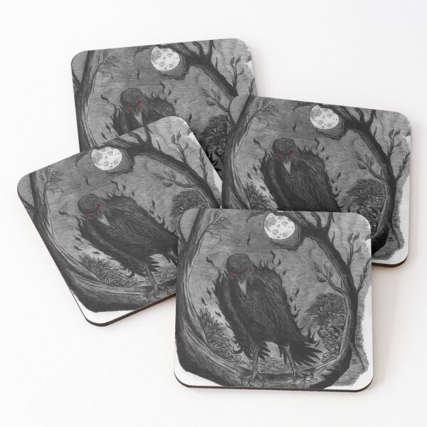 Item preview, night raven designed and sold by LoboenlaLuna.