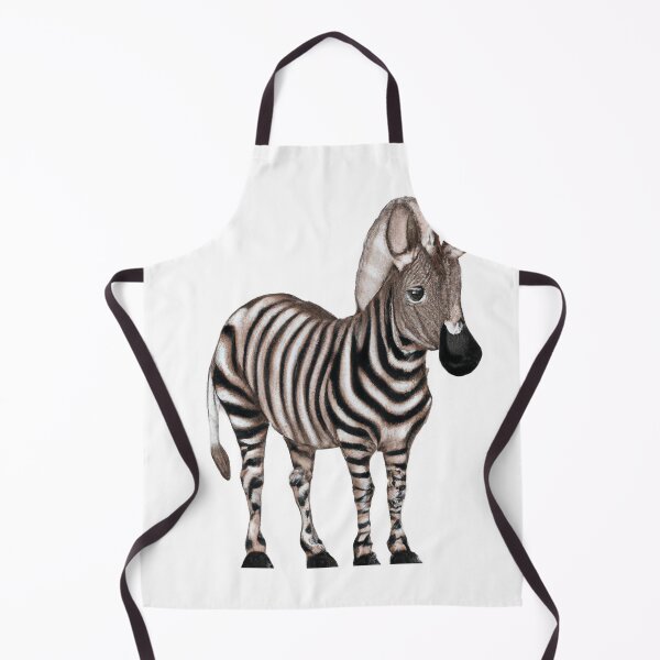 Item preview, Cute Quagga Drawing designed and sold by WeHeartAnimals.