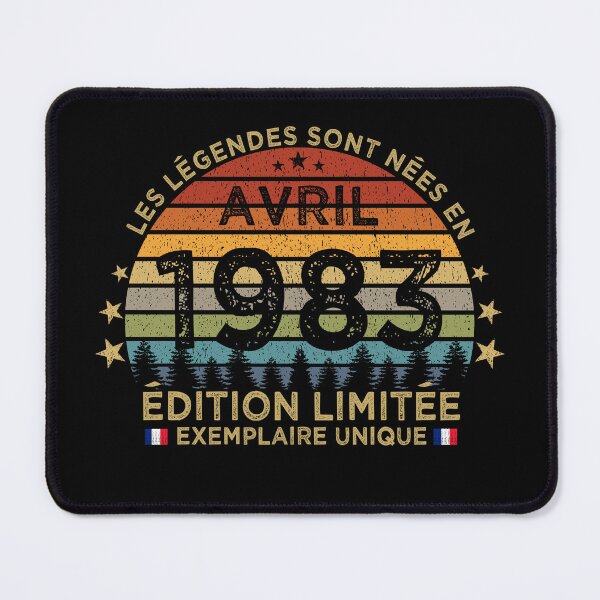 Item preview, Anniversaire 40 Ans Les Legendes Sont Nees en Avril 1983 designed and sold by cssdru.