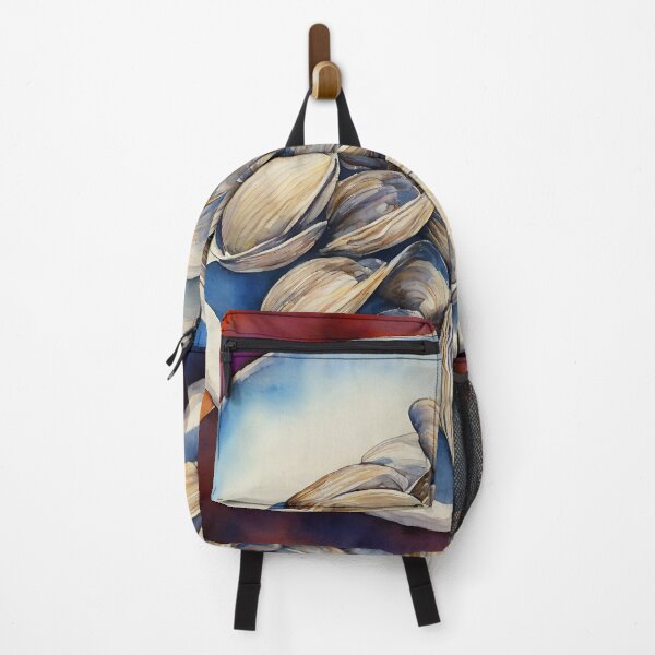 Item preview, Clams highly detailed watercolor painting designed and sold by DrawItOnce.