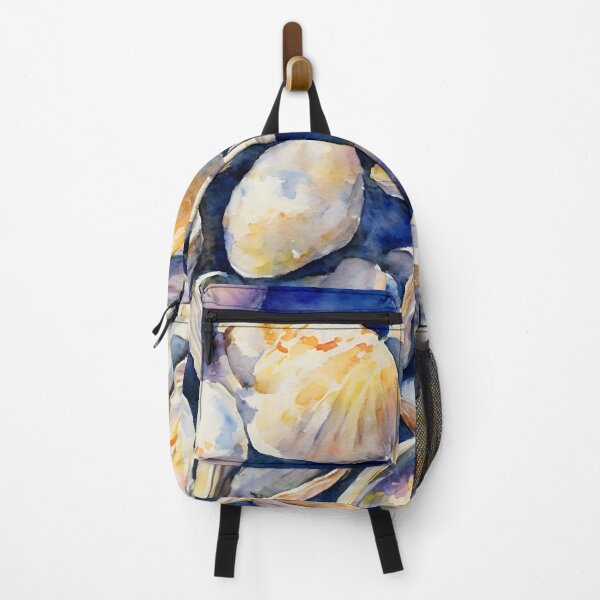 Item preview, Clams highly detailed watercolor painting designed and sold by DrawItOnce.