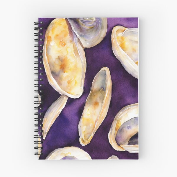 Item preview, Clams highly detailed watercolor painting designed and sold by DrawItOnce.