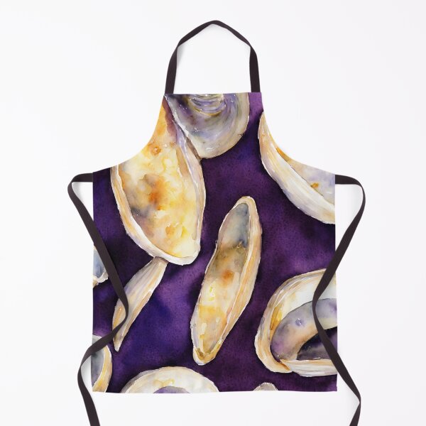 Item preview, Clams highly detailed watercolor painting designed and sold by DrawItOnce.
