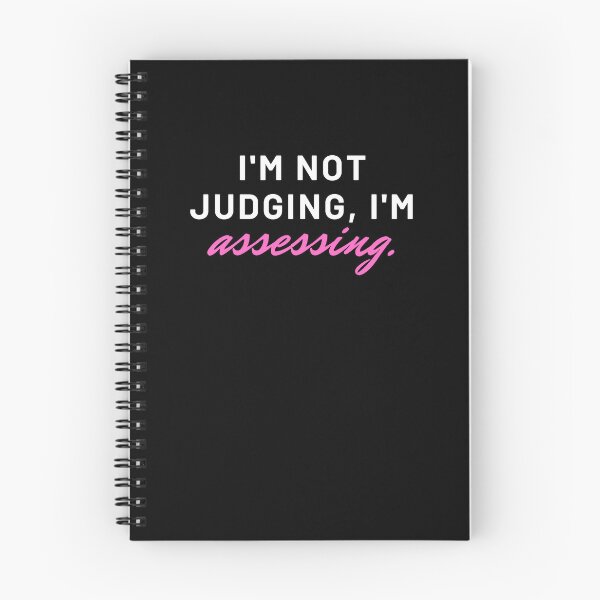 Item preview, I'm Not Judging I'm Assessing - Social Worker - Clinician - Therapist - Social Worker Humor - Funny Saying Quote Gift designed and sold by Colors nature.