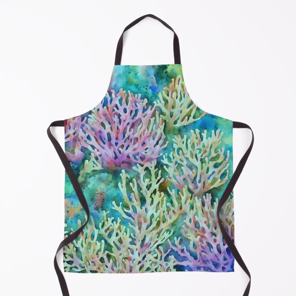 Artikelvorschau, Coral highly detailed watercolor painting entworfen und verkauft von DrawItOnce.