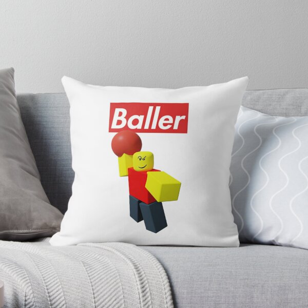 Baller Roblox Fashion | Throw Pillow
