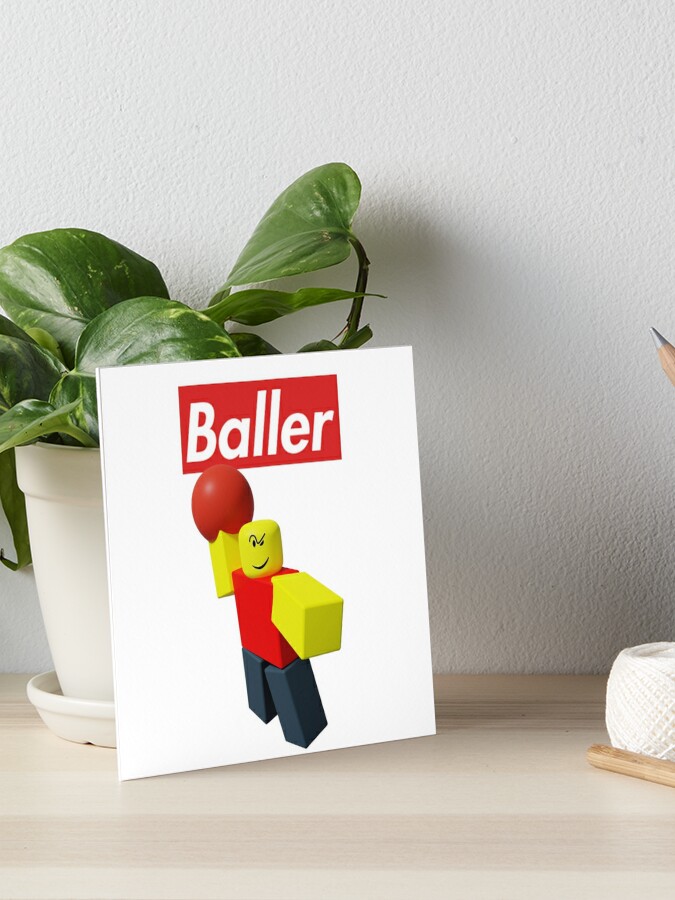 Baller Roblox Fashion | Throw Pillow