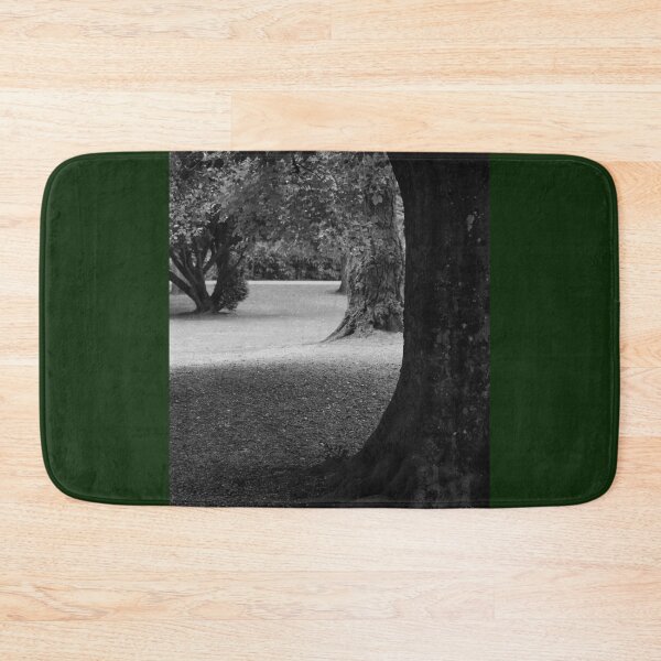 Item preview, Trees in the Park Vertical bw Nature Beauty designed and sold by eddiebarronshop.