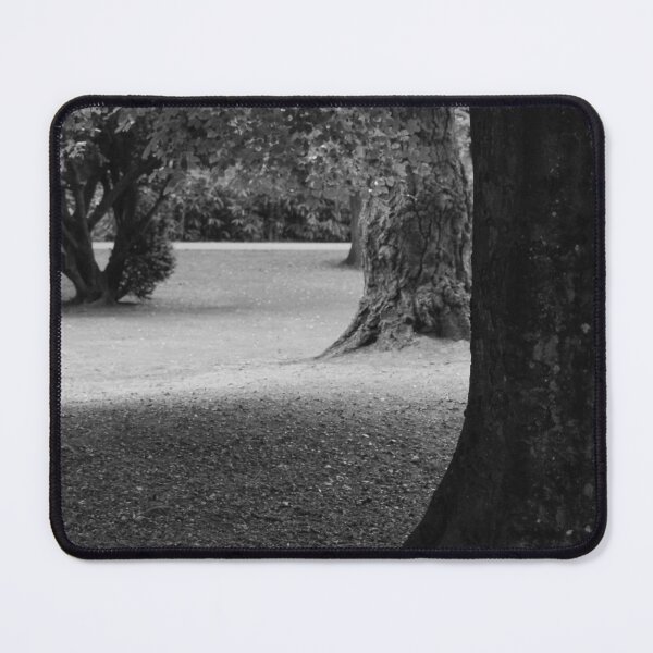 Item preview, Trees in the Park Vertical bw Nature Beauty designed and sold by eddiebarronshop.