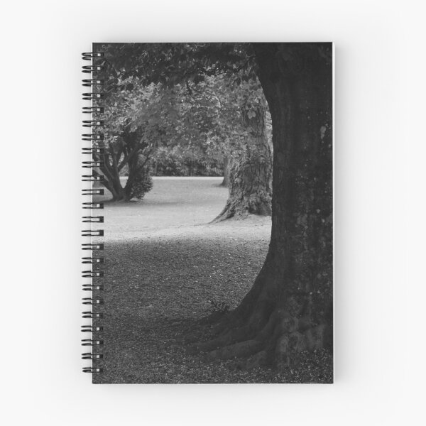 Item preview, Trees in the Park Vertical bw Nature Beauty designed and sold by eddiebarronshop.