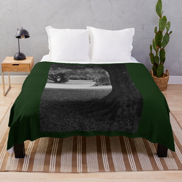 Item preview, Trees in the Park Vertical bw Nature Beauty designed and sold by eddiebarronshop.