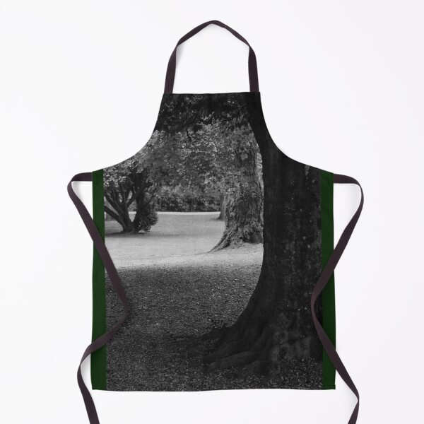 Item preview, Trees in the Park Vertical bw Nature Beauty designed and sold by eddiebarronshop.