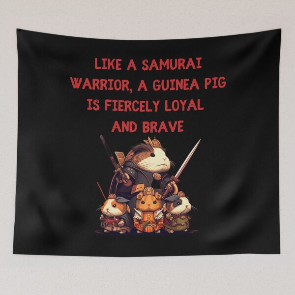 Item preview, Samurai Guinea Pig Family designed and sold by Moremon.