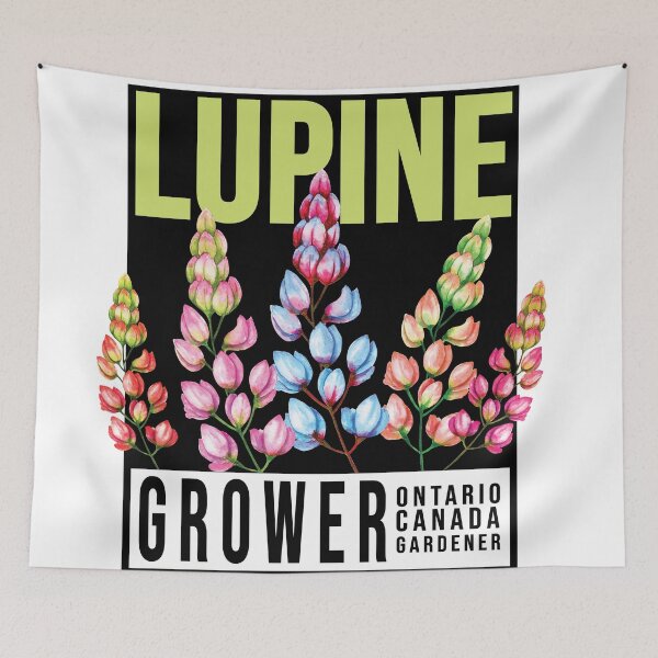 Item preview, Lupine  Grower - Ontario Canada Gardener designed and sold by TaraGbear.