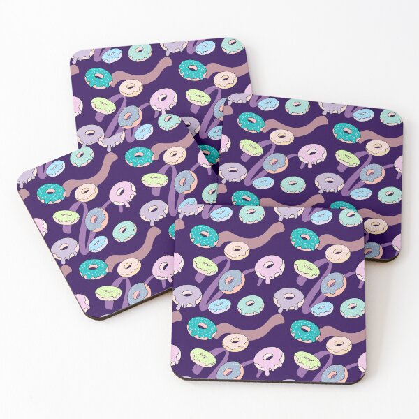 Item preview, Donut with sprinkles seamless pattern designed and sold by Cedarrue.