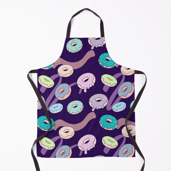 Item preview, Donut with sprinkles seamless pattern designed and sold by Cedarrue.