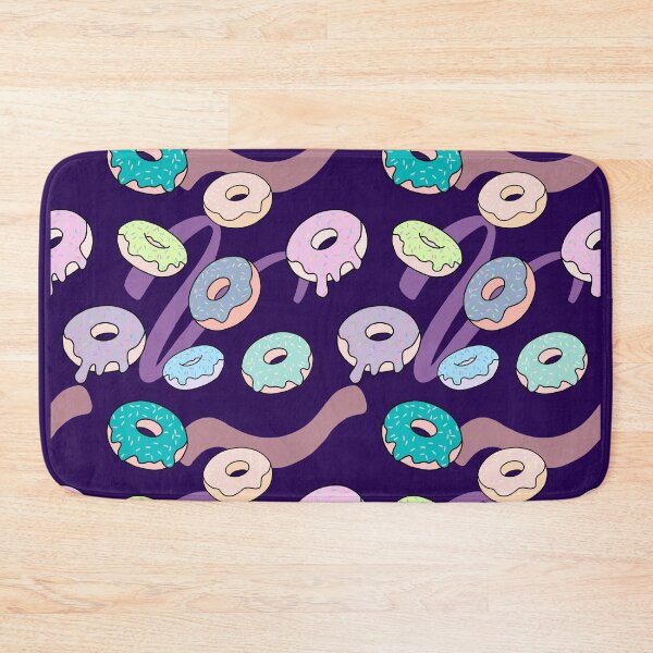 Item preview, Donut with sprinkles seamless pattern designed and sold by Cedarrue.