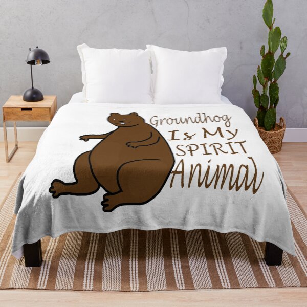 Item preview, Groundhog Is My Spirit Animal designed and sold by Soudesign99.