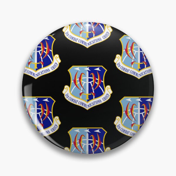 Item preview, 5th Combat Communications Group Air Force Military Patch  designed and sold by EstherDoyle.