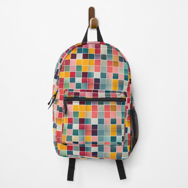 Item preview, Colorful Square Pattern designed and sold by ZaxCraft.