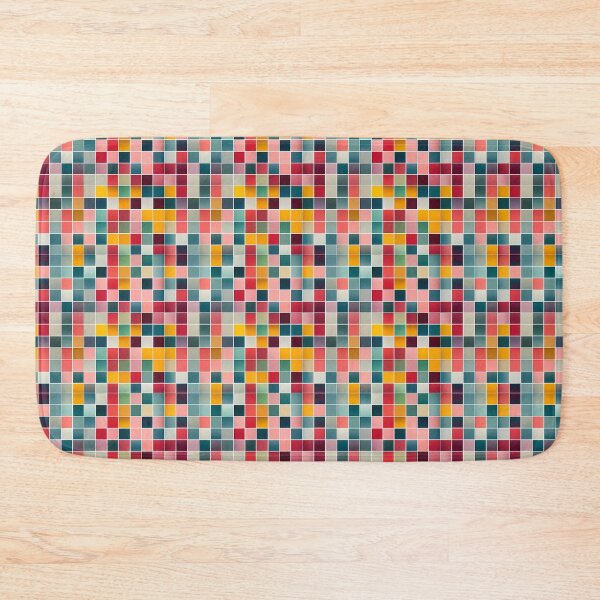 Item preview, Colorful Square Pattern designed and sold by ZaxCraft.