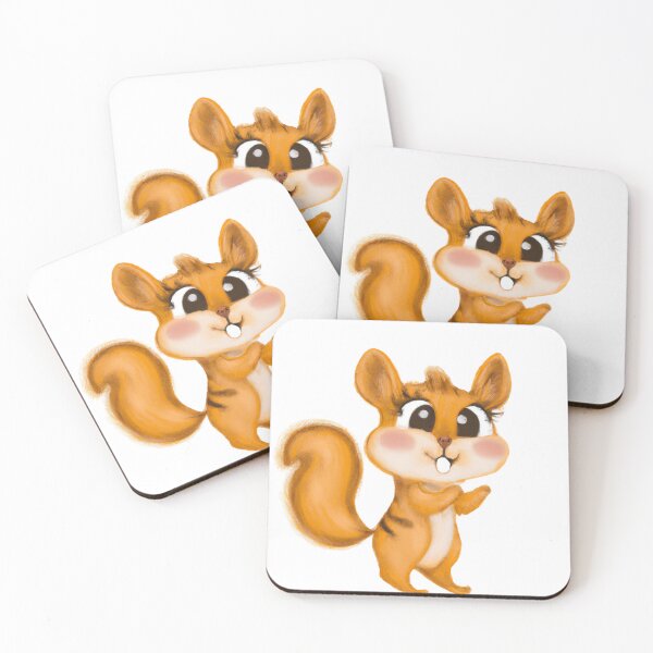 Item preview, Cute Chipmunk Drawing designed and sold by WeHeartAnimals.