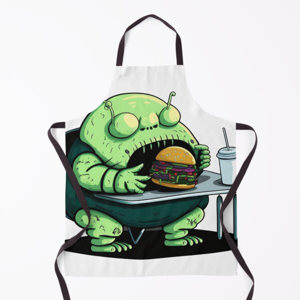 Item preview, Hamburger Fast food lover, Alien appetite designed and sold by YZO-Design.