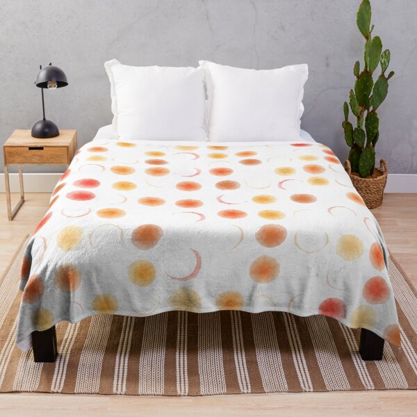 Item preview, Watercolor orange dots designed and sold by orsinha.