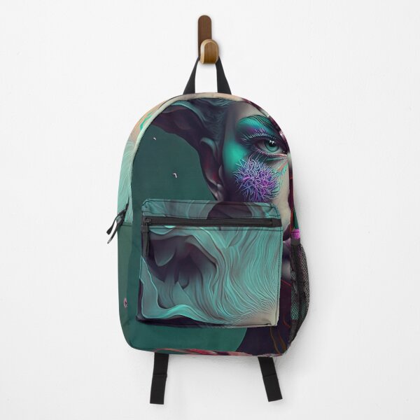 Item preview, Beautiful woman in weird bizarre fashion look, digital drawing designed and sold by mrlongfield.