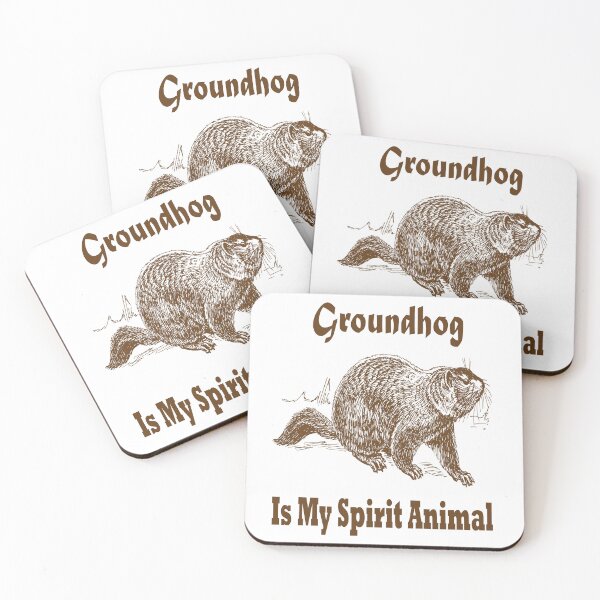 Item preview, Groundhog Is My Spirit Animal designed and sold by Soudesign99.