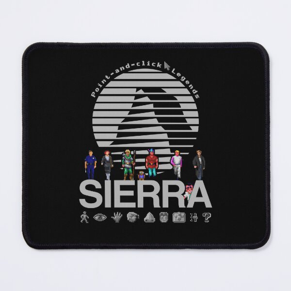 Sierra Online Logo (DARK GREY) - Gaming Heroes and Icons - Point and Click  Graphic Adventure PC Games! | Art Print
