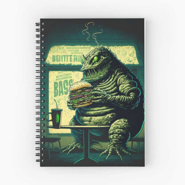 Item preview, Hamburger Fast food lover, Alien intergalactic food fan designed and sold by YZO-Design.