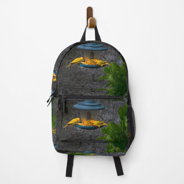 Item preview, Why Are Male Saffron Finches So Pretty? designed and sold by alabca.