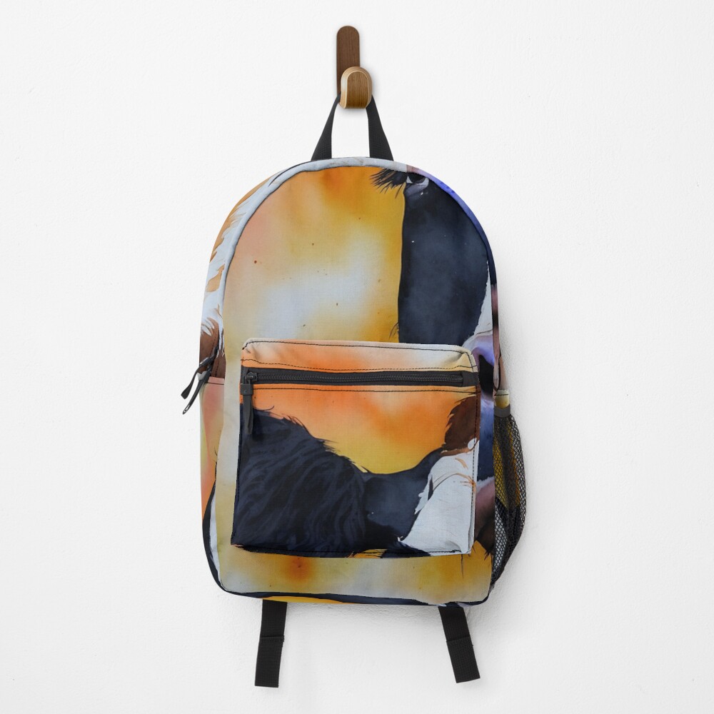 Vista previa del artículo con la obra «Mochila», diseñado y vendido por DrawItOnce.