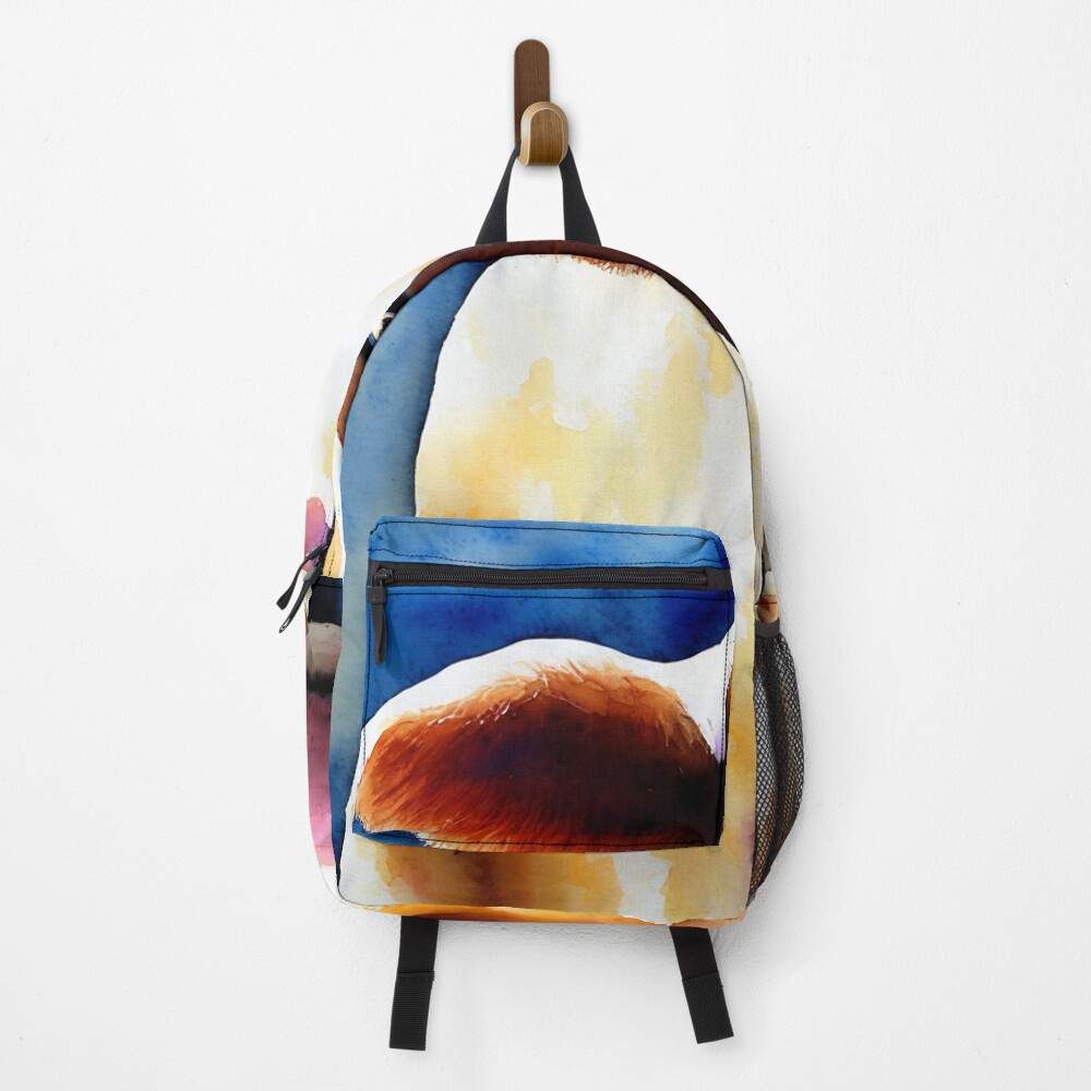 Vista previa del artículo con la obra «Mochila», diseñado y vendido por DrawItOnce.