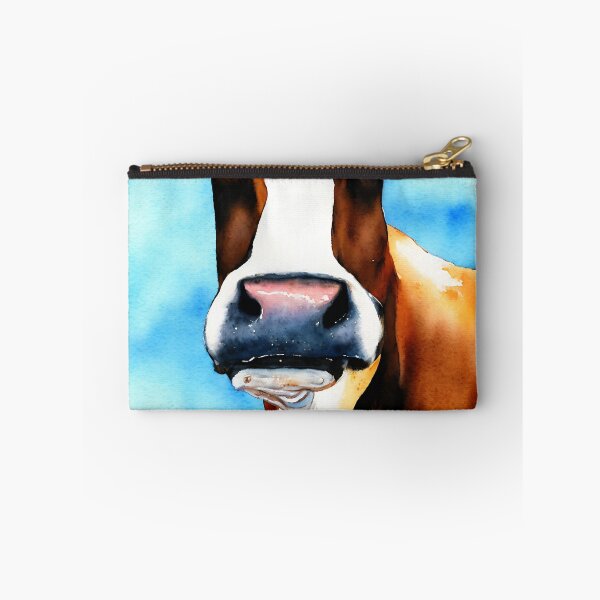 Artikelvorschau, Cow highly detailed watercolor painting entworfen und verkauft von DrawItOnce.