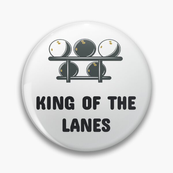 Item preview, King of the Lanes (Bowling Cool Desing) designed and sold by BRAZILCOOLSHIRT.
