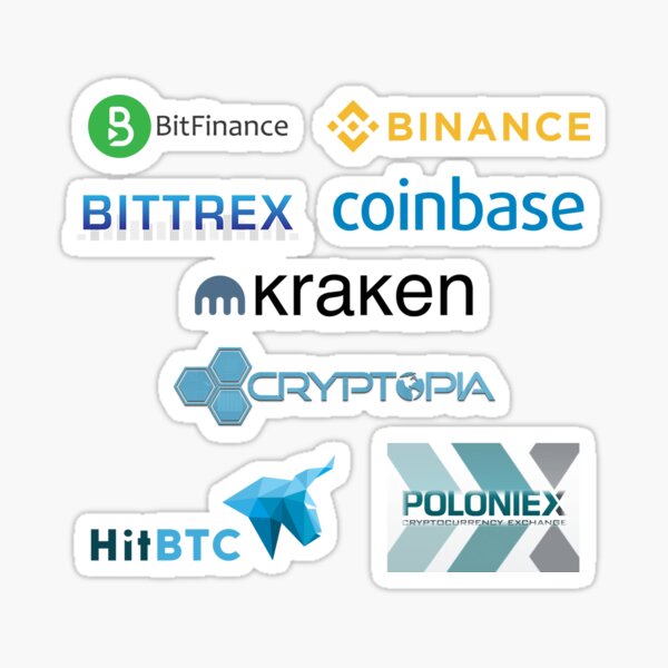 Item preview, Exchange: Bittrex, Binance, BitFinance, Kraken, HitBtc, Poloniex and Coinbase designed and sold by StreetNoise.