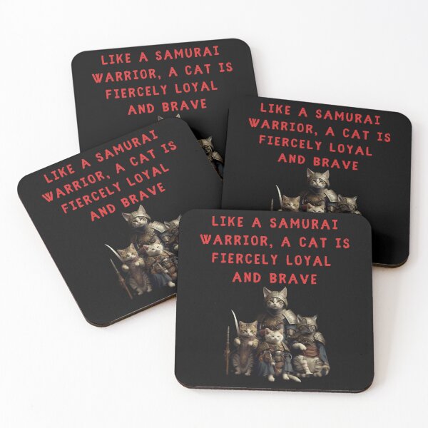 Item preview, Cat Samurai Family designed and sold by Moremon.