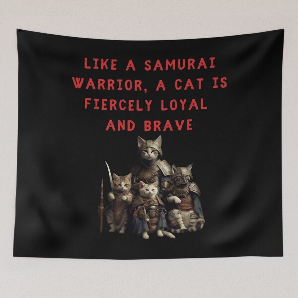 Item preview, Cat Samurai Family designed and sold by Moremon.