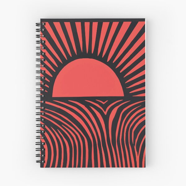 Item preview, Sunrise Linocut designed and sold by bullshirter.