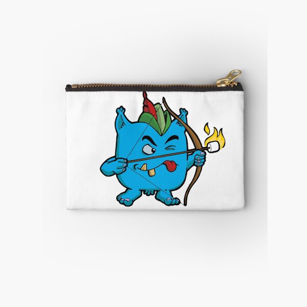 Item preview, Little blue monster that shoots with an archery designed and sold by Guillaume Desbiolles.