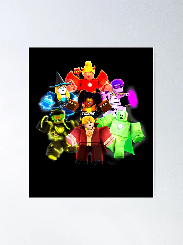 Perfect Character Builderman And Team Gaming Noob Oof Poster for Sale by  Dakotahedge