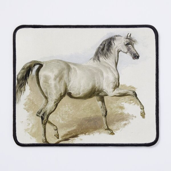 Item preview, Jon Frederick Herring- Study of a Grey Arab Mare designed and sold by tomorrowsart.