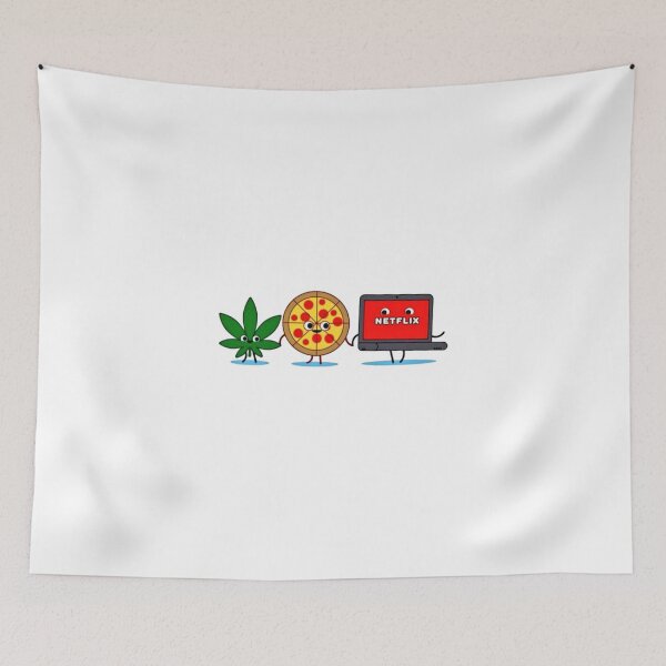 Item preview, Weed Pizza Netflix designed and sold by ECHOS7.