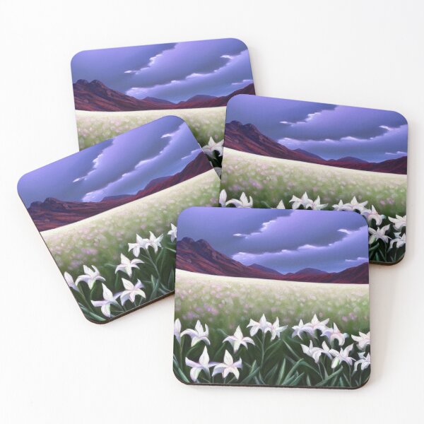 Item preview, Field of Lillies 2 - Throw Pillows and Prints.  designed and sold by ScatterHub.