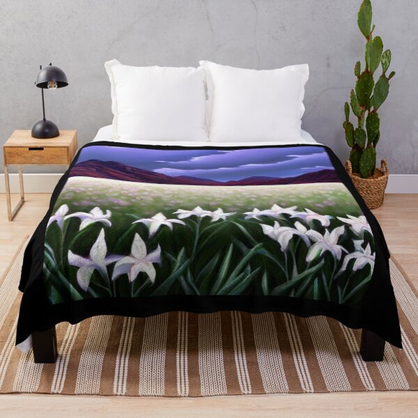 Item preview, Field of Lillies 2 - Throw Pillows and Prints.  designed and sold by ScatterHub.