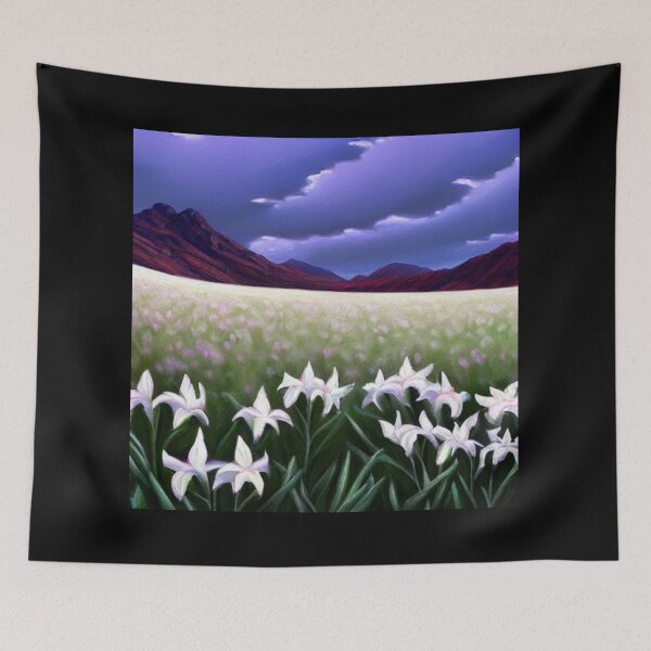 Item preview, Field of Lillies 2 - Throw Pillows and Prints.  designed and sold by ScatterHub.