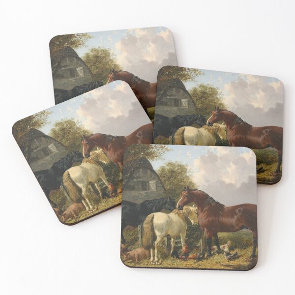 Item preview, John Frederick Herring- A Farmyard Scene designed and sold by tomorrowsart.